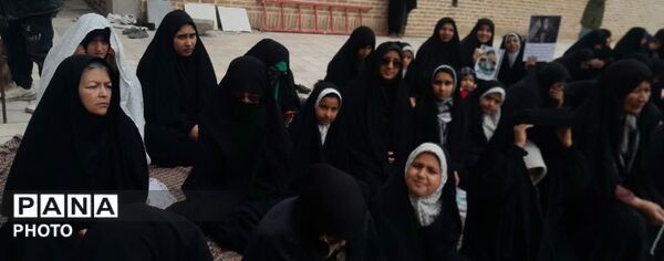 حضور هیئت دختران حاج قاسم دهنو در مراسم روز قدس خلیل آباد 