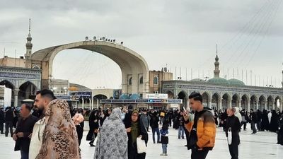 جشن نیمه شعبان مردم کرج در باشگاه فرهنگی و ورزشی مسجد ۱۴ معصوم کرج 