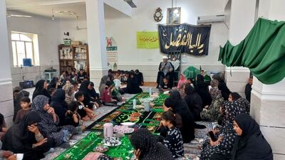 اجتماع بزرگ شیرخوارگان حسینی در شهر شمیل بندرعباس