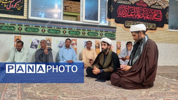 مراسم گرامیداشت شهید جهادگر حاج حمید حیدری در روستای مزرعه شهید بهشتی 