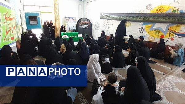 عزاداری دختران احلی من العسل به مناسبت شهادت حضرت رقیه(س)