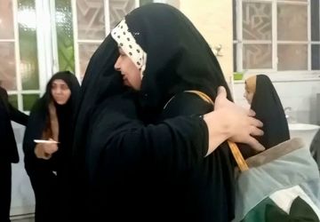 روایت پانا از مراسم وداع اعتکاف دختران سازمان دانش آموزی یزد در مسجد شیخداد