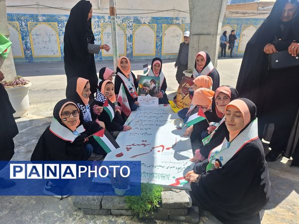 راهپیمایی روز جهانی قدس در شیروان