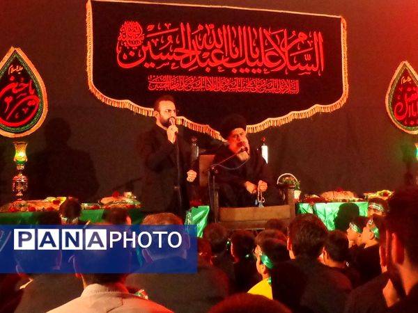 مراسم عزاداری حضرت رقیه (س) در هیات مهندسین بقیع شریف قم