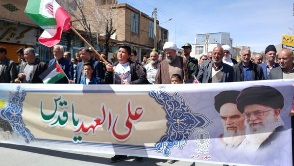 راهپیمایی روز دشمن‌شکن قدس در شهرستان بن 