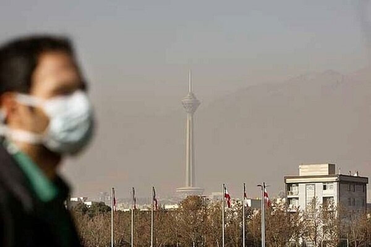  هوای تهران آلوده شد