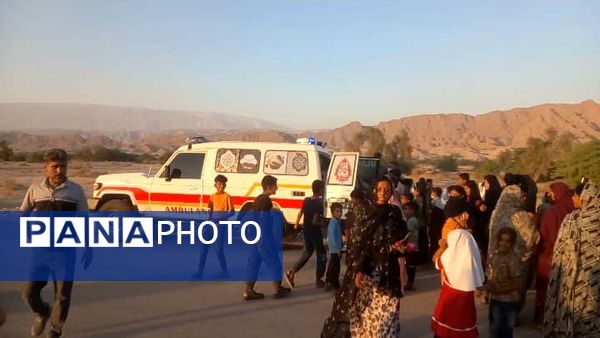 ورود پیکر شهید گمنام به روستای لاور 