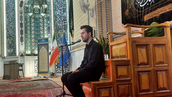 مراسم سینه‌زنی در شب هفتم شهادت امام حسین (ع)