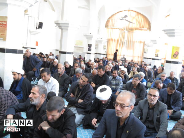 نماز عبادی سیاسی جمعه در خلیل آباد