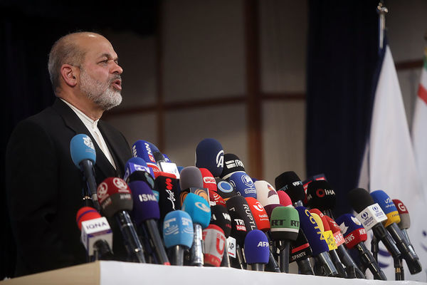 نشست خبری وزیر کشور