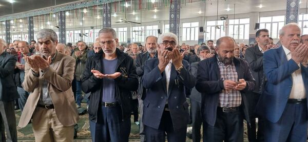 نماز عید فطر در فریدونکنار 