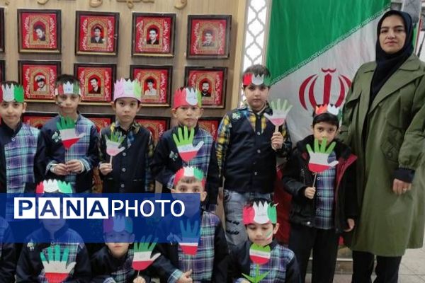 حضور پرشور دانش آموزان ناحیه دو شهرری در برنامه‌های متنوع دهه فجر و جشن انقلاب