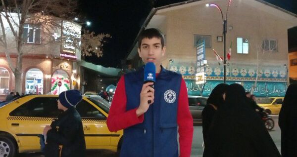 سرود خیابانی به‌مناسبت دهه فجر در کاشمر