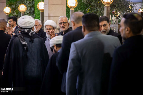 مراسم یزرگداشت شهادت رهبر انقلاب در نجف و کربلا