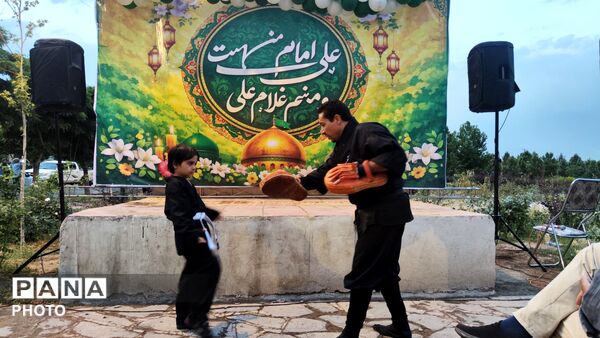 جشن کیلومتری غدیر در کیانمهر کرج 