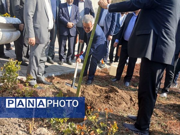 کاشت نهال یادمان صحن دانش تا کرسی قانون‌گذاری 
