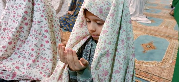 اعتکاف دانش‌آموزان در شهرستان ساوجبلاغ 