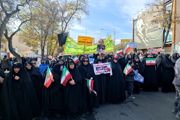 حماسه باشکوه یوم ا... ۱۳ آبان در استان اردبیل 