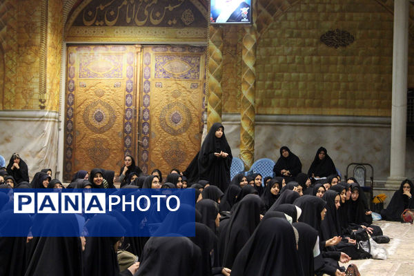 اعزام نخستین گروه از دختران دانش‌آموز ناحیه یک قم به اردوی راهیان نور
