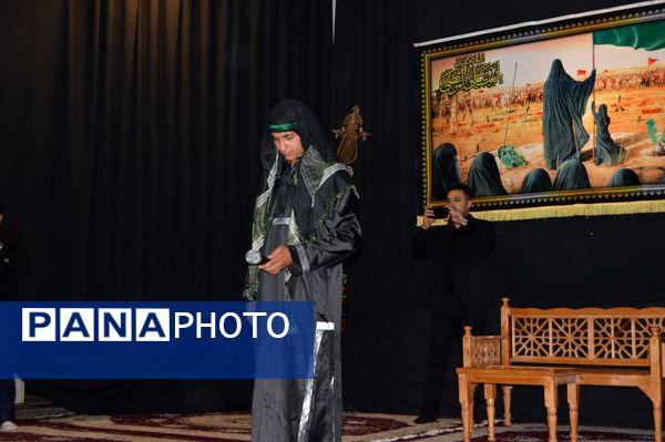 مراسم شب‌دهم محرم در هیئت فرهنگیان  نیشابور
