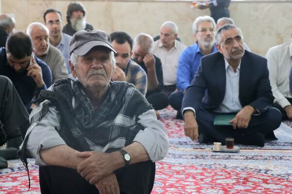 مراسم بزرگداشت هفتمین روز شهادت شهدای خدمت در مهریز
