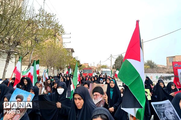 راهپیمایی باشکوه روز جهانی قدس در جوادآباد