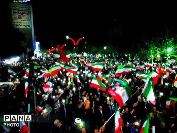سی و نهمین شب از اجتماع با شکوه مردم ولایت مدار شهرستان کاشمر