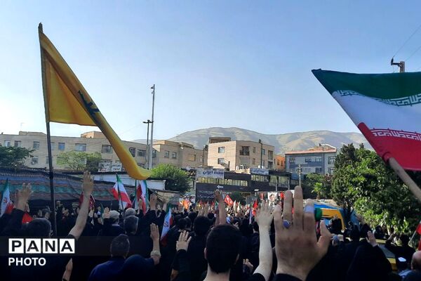 وداع با پیکر داماد رهبر شهید انقلاب