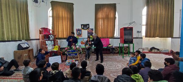 جشن ولادت حضرت علی (ع) پایگاه بسیج مطهره روستای تنسوان شیروان