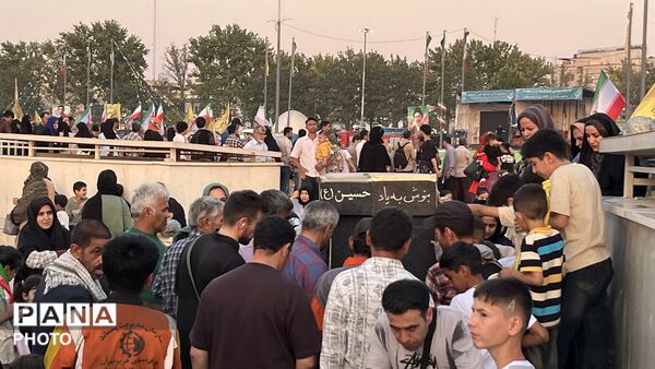 خروش عاشقان امیرالمؤمنین(ع) در مهمانی بزرگ غدیر تهران
