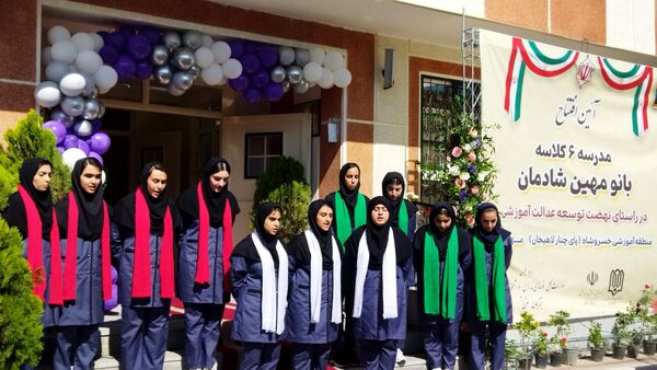 افتتاح مدرسه ۶ کلاسه «بانو مهین شادمان»