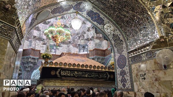 حرم خواهر امام مهربانی غرق در اندوه برادرشد