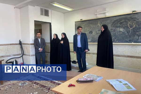 حضور و بازدید مسئولان آموزش‌وپرورش از اردوی مطالعاتی نوروزی دبیرستان نمونه سمیه شهرستان پیشوا