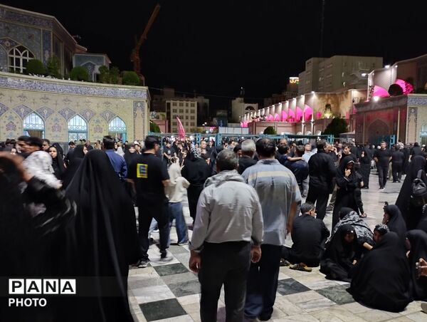 مشهد مقدس در سوگ امام مهربانی ها