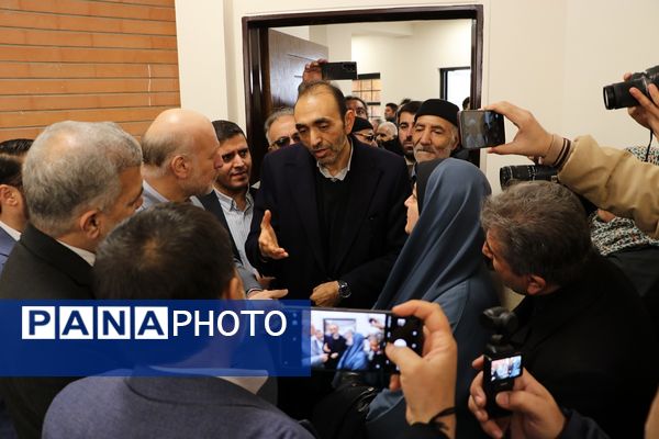 آیین افتتاح مدرسه ۱۴ کلاسه روستای خیرآباد