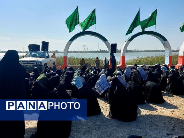 سفر دانش‌آموزان دختر ناحیه۶ مشهد به راهیان نور