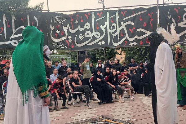 تعزیه‌خوانی دهه دوم محرم در بهارستان‌۲