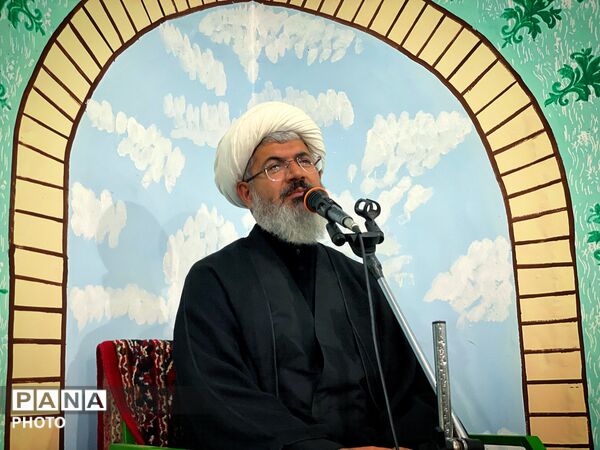 حضور امام جمعه شهرستان کاشمر در روستای نای