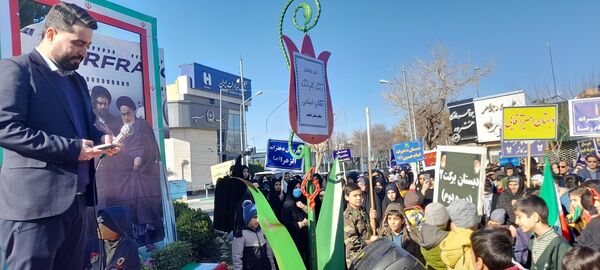 مراسم یوم الله ۱۲ بهمن شهرستان کاشمر