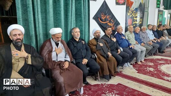 حضور استاندار خراسان جنوبی در جمع عزاداران روستاهای « رزگ » و « شوکت آباد » بیرجند 