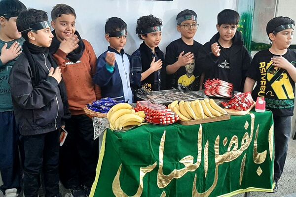 حزن فاطمی در دبستان حضرت ابوالفضل(ع) اسلامشهر 