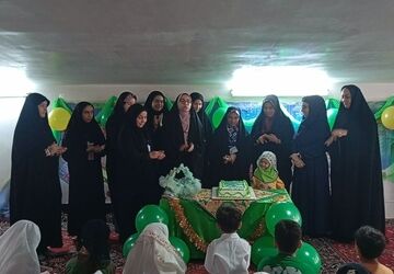 جشن آغاز امامت حضرت ولی‌عصر(عج) در مهد آدینه شهرستان سرعین 