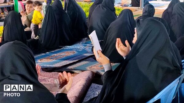  صد و هشتاد و هشتمین حضور قاطع مردم در تجمعات نجف آباد