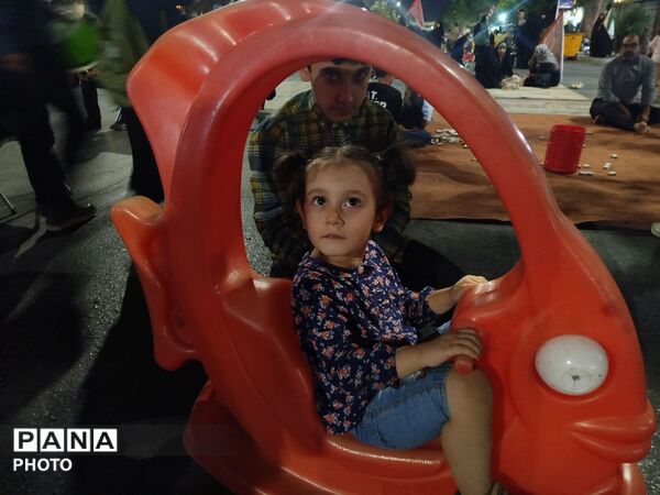 دستان کوچک، خدمت بزرگ؛ روایت صد و هفتاد و پنجمین شب موکب کودک فرهنگیان
