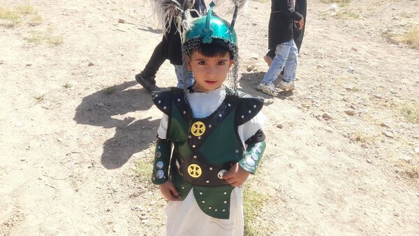 تعزیه خوانی عاشورا در روستای برزنون