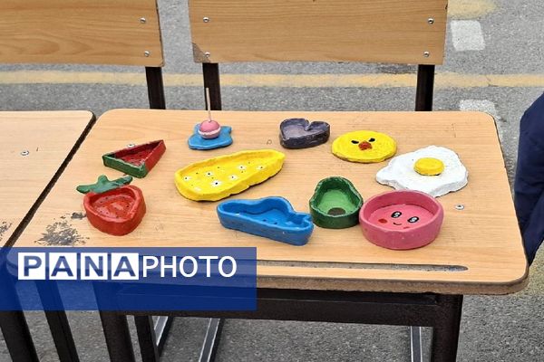 برگزاری بازارچه اقتصادی در دبیرستان شاهد تکتم