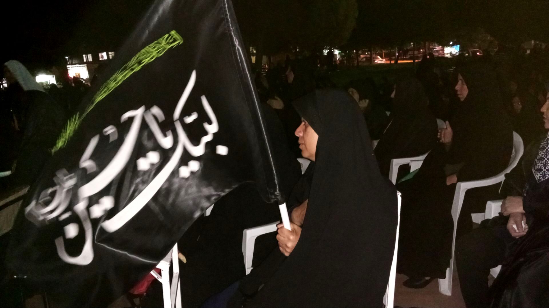 مراسم عزاداری در شب هفتم ماه محرم