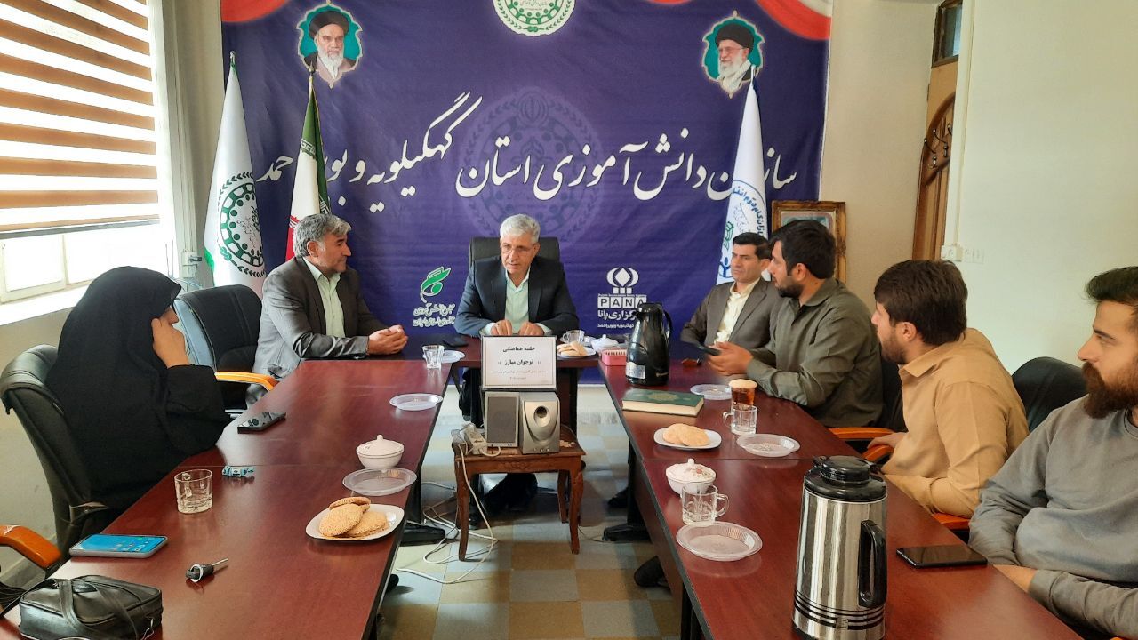 نشست هماهنگی «نوجوان مبارز» در سازمان دانش‌آموزی کهگیلویه و بویراحمد