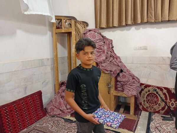 تقدیر از دانش‌آموزان فعال روستای نقاب