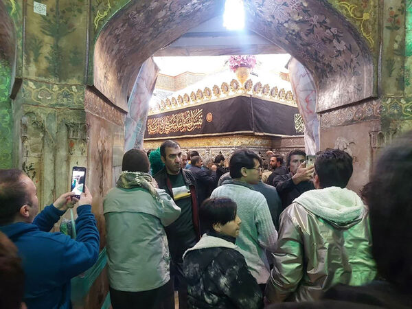 مراسم احیاء سومین شب قدر در حرم حضرت معصومه(س)